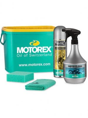 Комплект за почистване Motorex Moto Cleaning Kit